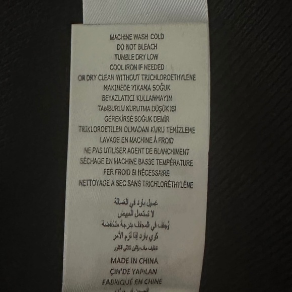 NWT - Opening Ceremony Black BodyCon Stretch Skirt with Side Ruffles - Size L - Picture 13 of 13